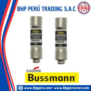 KTK-R-20 COOPER/BUSSMANN FUSIBLE DE CARTUCHO LIMITRON RÁPIDO CLASS CC  20AMP/600VAC