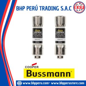 KTK-R-5 COOPER/BUSSMANN FUSIBLE DE CARTUCHO LIMITRON RÁPIDO CLASS CC 5AMP/600VAC