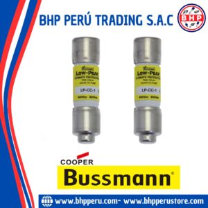 LP-CC-1 COOPER/BUSSMANN FUSIBLE DE CARTUCHO LOW-PEAK RETARDADO CLASS CC, 1A - 600VAC
