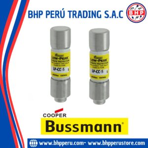 LP-CC-5 COOPER/BUSSMANN FUSIBLE DE CARTUCHO LOW-PEAK RETARDADO CLASS CC, 5A - 600VAC