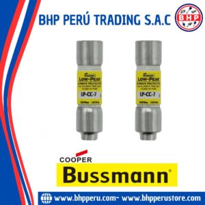 LP-CC-7 COOPER/BUSSMANN FUSIBLE DE CARTUCHO LOW-PEAK RETARDADO CLASS CC, 7A - 600VAC