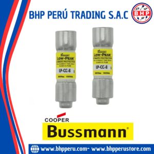 LP-CC-8 COOPER/BUSSMANN FUSIBLE DE CARTUCHO LOW-PEAK RETARDADO CLASS CC, 8A - 600VAC