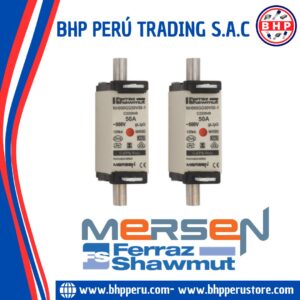 NH000AM50V50 MERSEN / FERRAZ SHAWMUT FUSIBLE CERÁMICO NH00/000 CLASS "AM" 50A / 500V. 120KA