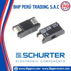 OMF125-1A SCHURTER FUSIBLE DE MONTAJE EN SUPERFICIE  1A 125VAC/VDC 2-SMD