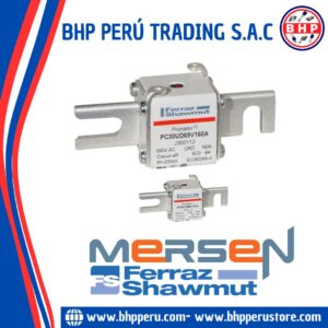PC30UD69V160EF MERSEN / FERRAZ SHAWMUT FUSIBLE  LINK PROTISTOR URD 160A / 690V 200KA