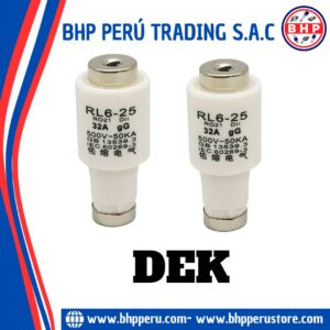 RL6-25-32A DEK  FUSIBLE CERÁMICO DZ 32A/500V. DII (GL-GG)