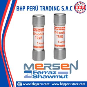 TRM5 MERSEN / FERRAZ SHAWMUT FUSIBLE RETARDADO TRI-ONIC 5A - 250V