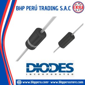 1.5KE56A DIODES INC DIODO SUPRESOR UNIDIRECCIONAL 1,5KW DO-201