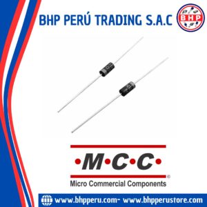 1N4003 MICRO COMERCIAL COMPONENTS DIODO RECTIFICADOR 1AMP. 200V. DO-41
