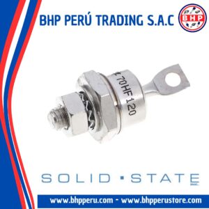 70HF120 SOLID STATE INC DIODO RECTIFICADOR DE TORNILLO 70A / 1200V.  DO-5