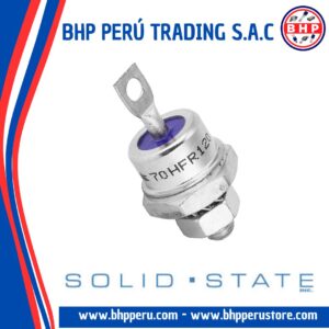 70HFR120 SOLID STATE INC DIODO RECTIFICADOR DE TORNILLO  70A / 1200V.  DO-5