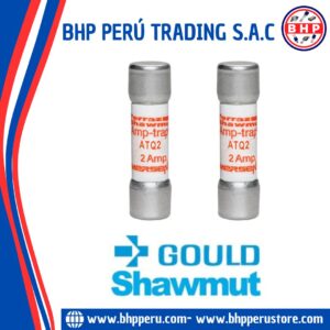 ATQ2  GOULD SHAWMUT FUSIBLE AMP-TRAP RETARDADO 2A/500VAC