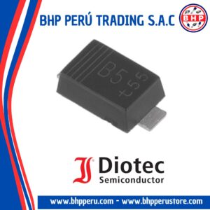 B5 DIOTEC SEMICONDUCTOR DIODO ZENER 12V - 500MW. SOD-123