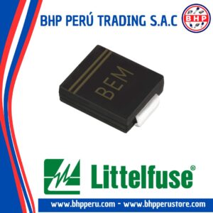 BEM LITTELFUSE DIODO UNIDIRECCIONAL 15.0V - 1500W. SMC DO214AB