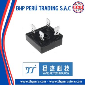 BR2504 YANGJIE TECHNOLOGY DIODO RECTIFICADOR MONOFÁSICO   1-PHASE 25A / 400V
