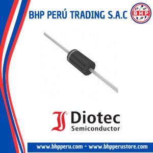 BY254 DIOTEC  DIODO RECTIFICADOR 3A / 800V DO-201AD