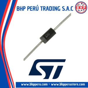 BYT01-400 STMICOELECTRONICS DIODO RECTIFICADOR  400V 1A DO-15