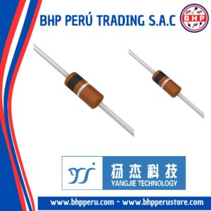 BZX55C33 YANGJIE TECHNOLOGY DIODO ZENER DE 33V - 500MW DO-35