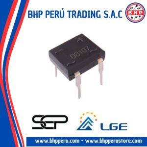 DB107 SEP / LGE DIODO RECTIFICADOR MONOFÁSICO 1-PHASE 1000V 1A DB-M