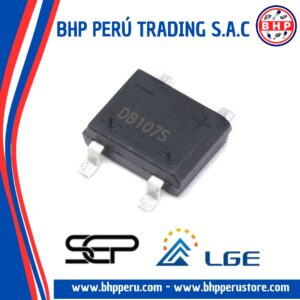 DB107S SEP / LGE DIODO RECTIFICADOR MONOFÁSICO 1-PHASE 1000V 1A DB-1 (SMT)