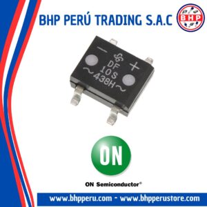 DF10S ON SEMICONDUCTOR DIODO PUENTE RECTIFICADOR 1P 1000V 1.5A SDIP-4