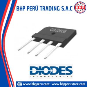 GBJ2508 DIODES INC DIODO PUENTE MONOFÁSICO 25A / 800V GBJ-4