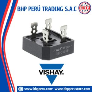 GBPC3508 VISHAY  DIODO PUENTE RECTIFICADOR MONOFASICO 35A 800V
