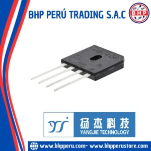 GBU406 YANGJIE TECHNOLOGY DIODO PUENTE MONOFÁSICO 4A 600V GBU-4