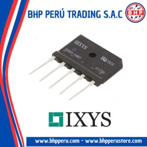 GUO40-16NO1 IXYS DIODO PUENTE RECTIFICADOR TRIFASICO  3-PHASE 40A / 1600V. GUFP SIP-5