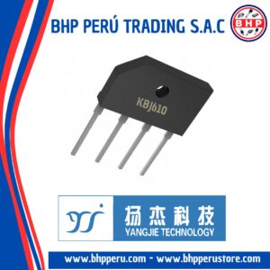 KBJ610 YANGJIE TECHNOLOGY DIODO PUENTE MONOFÁSICO 6A 1000V KPB-4