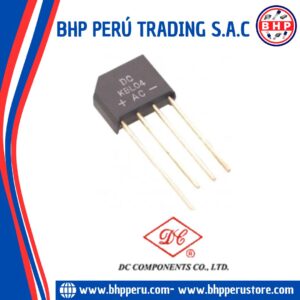 KBL04 DC COMPONENTS DIODO PUENTE RECTIFICADOR   4A - 400V DIP-4