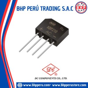 KBP210G DC COMPONENTS DIODO PUENTE RECTIFICADOR  2A 1000V KPB-4