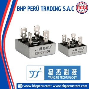 KBPC2504 YANGJIE TECHNOLOGY DIODO PUENTE MONOFÁSICO  25A / 400V