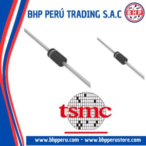 MUR160 TAIWAN SEMICONDUCTOR DIODO RECTIFICADOR 1AMP - 600VOLTS. DO-41