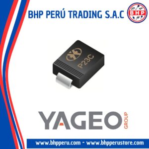 P23C YAGEO DIODO SUPRESOR 150MA / 190V. DO-214AA, SMB