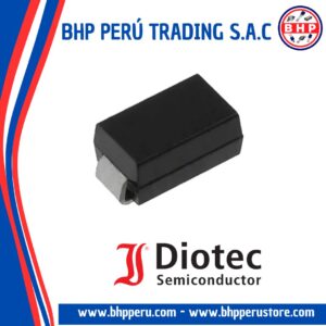 S1Y DIOTEC SEMICONDUCTOR DIODO RECTIFICADOR SMD 1A / 2000V. SMA