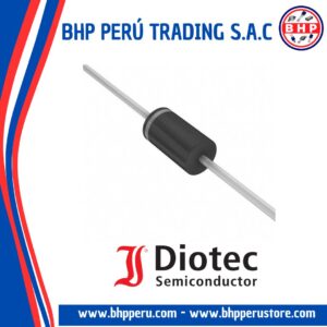 SB360 DIOTEC SEMICONDUCTOR DIODO SCHOTTKY 3A / 60V. DO-201