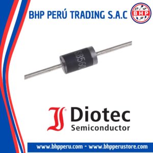 SB560 DIOTEC SEMICONDUCTOR DIODO SCHOTTKY 5A / 60V. DO-201