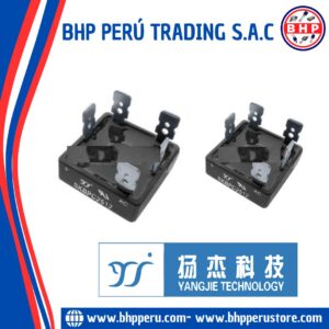 SKBPC2512 YANGJIE TECHNOLOGY DIODO PUENTE RECTIFICADOR DE SILICIO TRIFÁSICO  25A/1200V