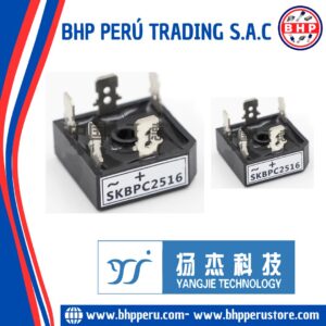 SKBPC2516 YANGJIE TECHNOLOGY DIODO PUENTE TRIFÁSICO 26A / 1600V