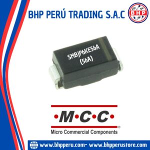 SMBJP6KE56A (56A)  MCC DIODO SMD TVS  47.8VWM 77VC SMBJ 600W