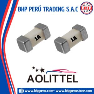 STE1100 AOLITTEL FUSIBLE 2SMD RETARDADO BOARD MOUNT  1A / 125VAC/DC 2-SMD