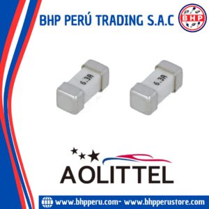 STE1630 AOLITTEL FUSIBLE 2SMD RETARDADO BOARD MOUNT  6.3A / 125VAC/DC