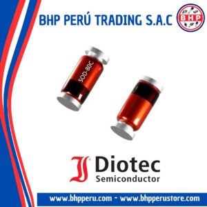 ZMM11 DIOTEC SEMICONDUCTOR DIODO ZENER 11V 500MW SOD-80 MINI-MELF