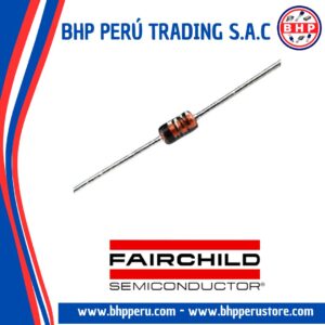 1N4148 FAIRCHILD DIODO RECTIFICADOR  100V. 200MA. DO-35