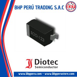 1N4148W DIOTEC DIODO RECTIFICADOR  75V. 150MA. SOD-123