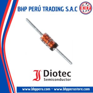 1N4150 DIOTEC SEMICONDUCTOR DIODO COMMUTADOR  0.3A / 50V. DO-35