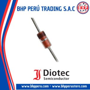 1N4448 DIOTEC DIODO RECTIFICADOR 100V 150MA DO-35