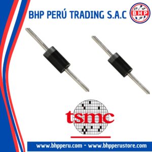 1N5819 TAIWAN SEMICONDUCTORS DIODO  SCHOTTKY  1A - 40V. DO-15