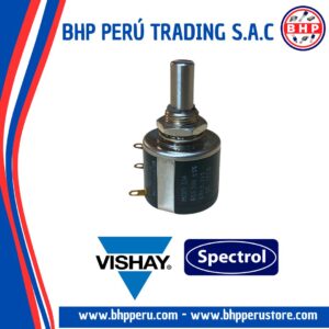 534-1-1-203 VISHAY / SPECTROL POTENCIOMETRO DE PRECISIÓN, 10 VUELTAS 20K - 2W